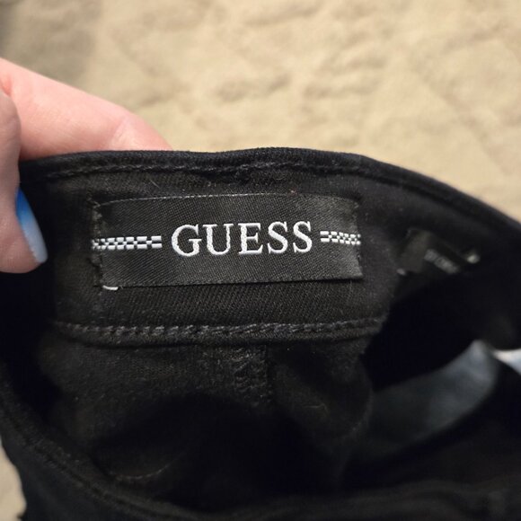 Guess - Sexy Curve Black Jeans - Size 25 RG - EUC - Picture 3 of 5